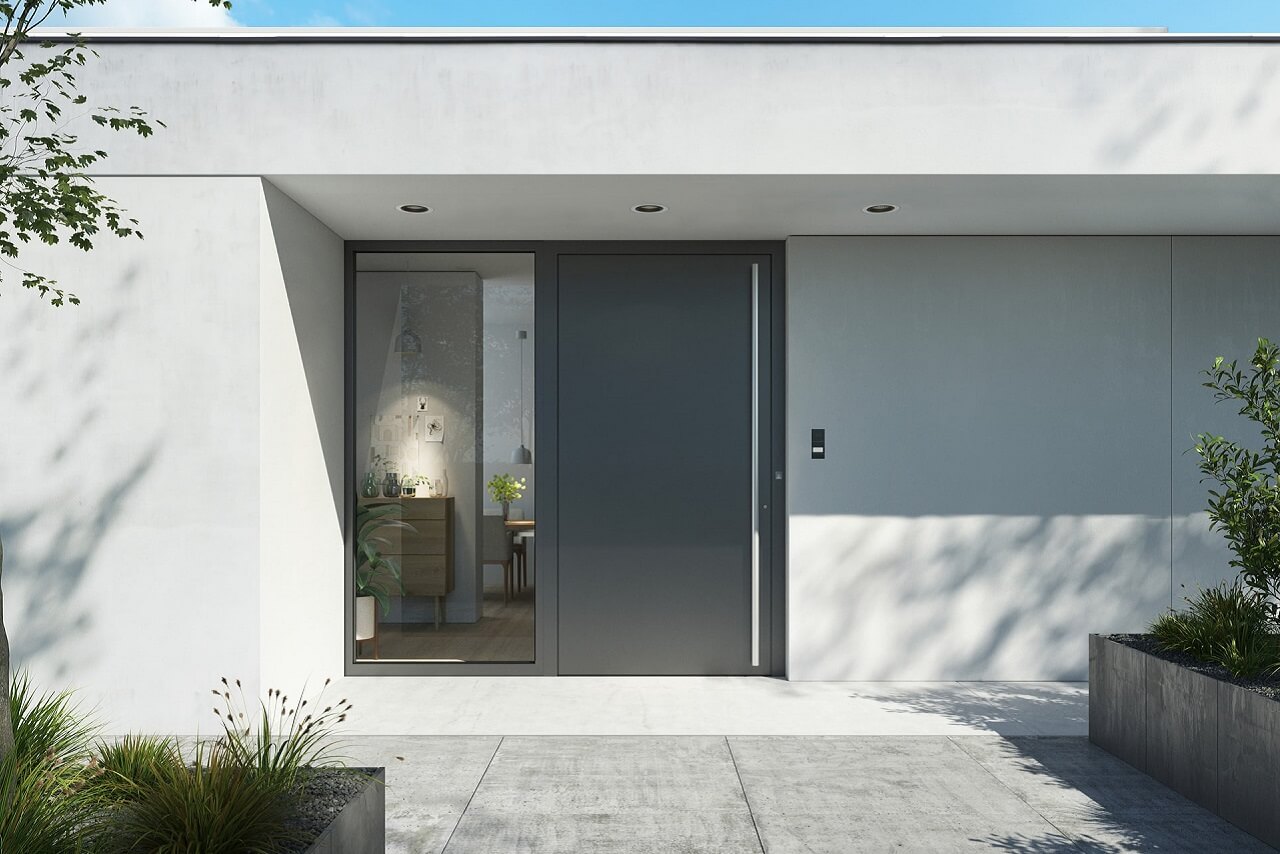 Drzwi zewnętrzne aluminiowe – wzory, kolory i wskazówki co do wyboru